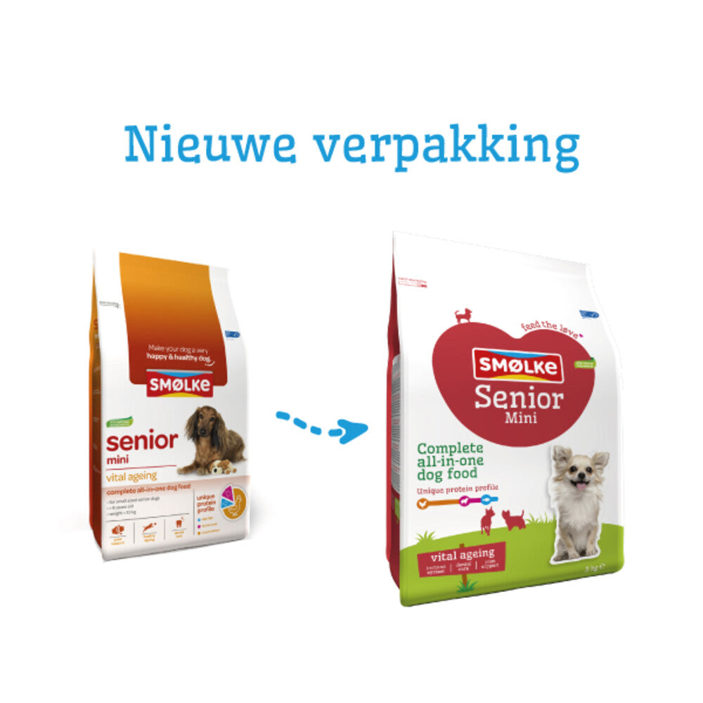  Smolke Hondenvoer Senior Mini