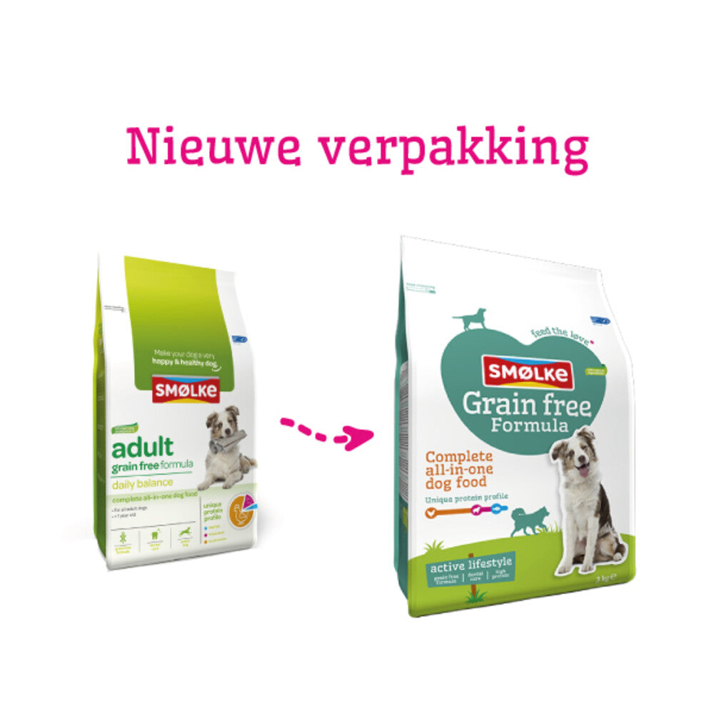  Smolke Graanvrij Hondenvoer Adult