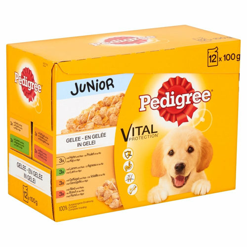  4x Pedigree Multipack Maaltijdzakjes Junior