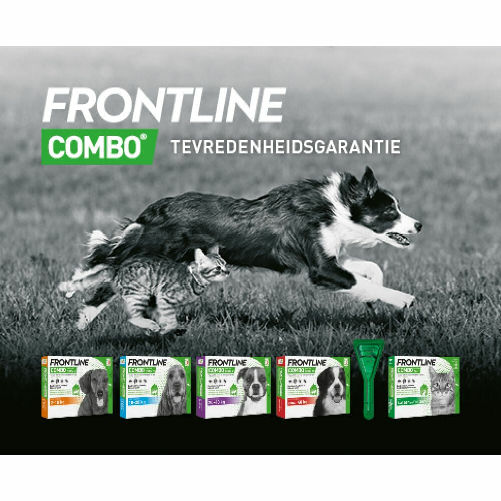  Frontline Combo Spot On Anti Vlooien En Teken Druppels Hond 20 - 40 Kg