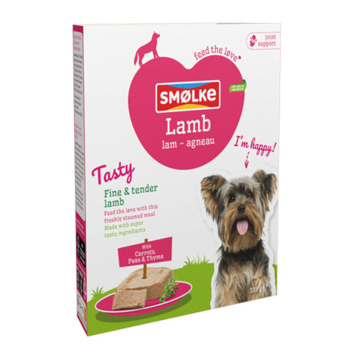  10x Smolke Hondenvoer Vers Gestoomd Lam