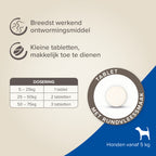  Beaphar Milquestra Ontworming Tabletten Hond 5 - 75kg