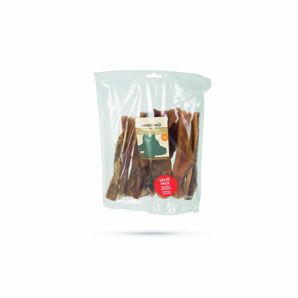  Beeztees Runderkophuid 10 Stuks