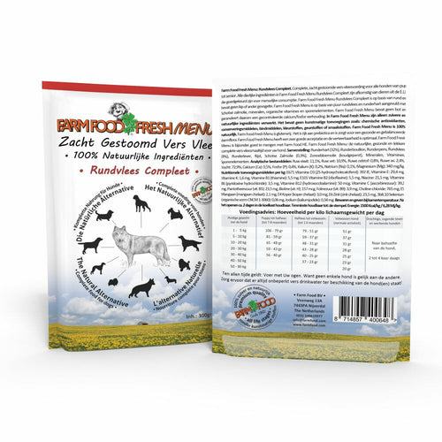  6x Farmfood Fresh Menu Rundvlees