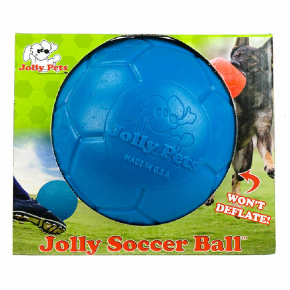  Jolly Pets Soccer Ball Oceaan Blauw ø 20 Cm