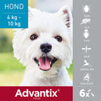  Advantix Spot On 100 Anti Vlooien En Teken Druppels Hond 4 - 10 Kg