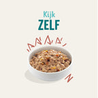  11x Edgard & Cooper Kuipje Vers Vlees Senior Hondenvoer Kip - Zalm
