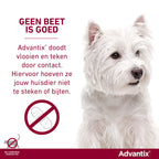  Advantix Spot On 600 Anti Vlooien En Teken Druppels 40 - 60 Kg