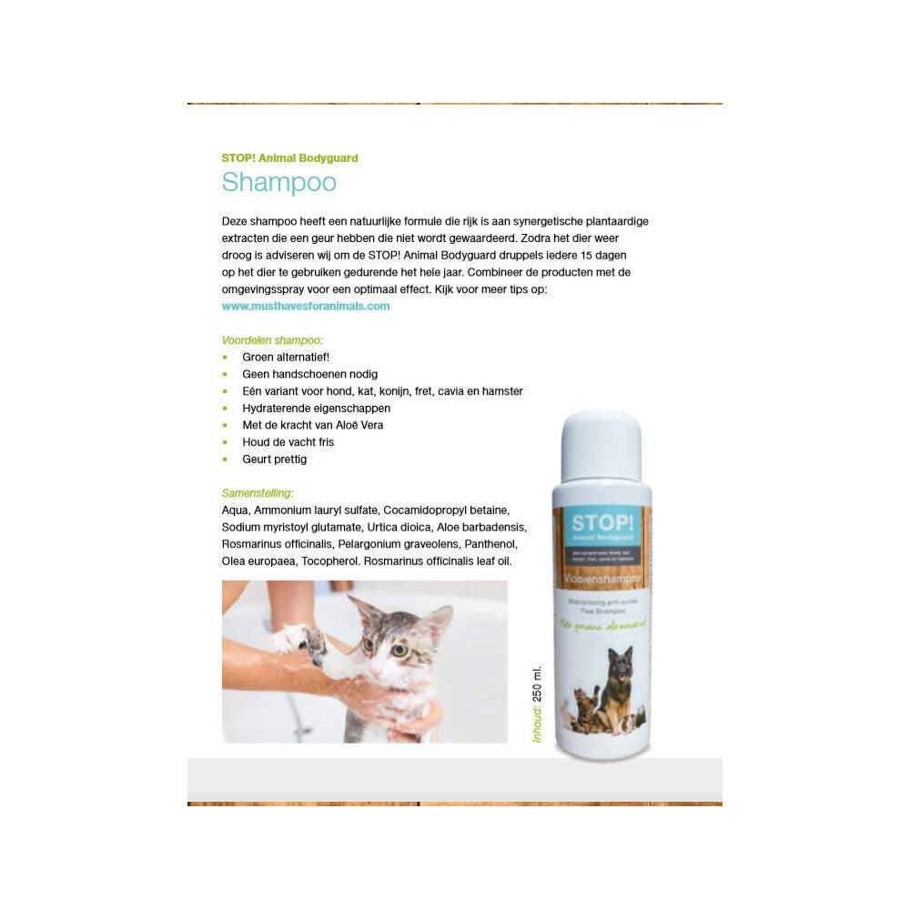  STOP! Animal Bodyguard Anti Vlooienshampoo