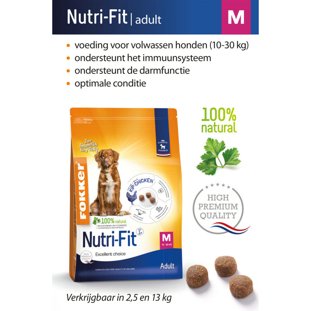  Fokker Hondenvoer Nutri-Fit M